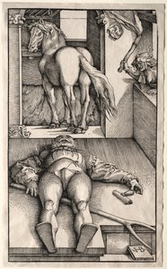 O Noivo Enfeitiçado, 1544-45. de Hans Baldung