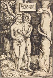 Adão e Eva, 1511 de Hans Baldung Grien