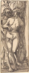 Adão e Eva, 1519 de Hans Baldung Grien