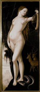 Figura alegórica (Alegoria da Prudência) de Hans Baldung Grien