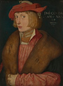 Alemão: Conde Palatino Filipe, o Guerreiro Conde Filipe Bellicosus de Hans Baldung Grien