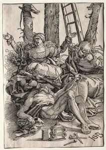 Lamentação, c. 1515-17. de Hans Baldung Grien