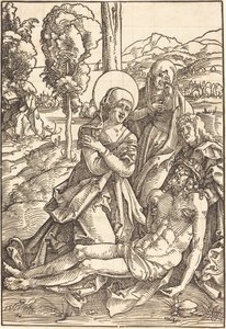 Lamentação por Cristo de Hans Baldung Grien