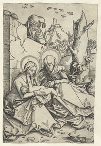 Maria e Criança com Anna e José
Anna e Joseph de Hans Baldung Grien