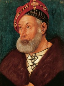 Retrato Cristóvão I, Marquês de Baden de Hans Baldung Grien