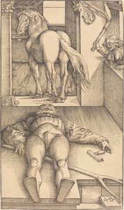 O noivo enfeitiçado de Hans Baldung Grien