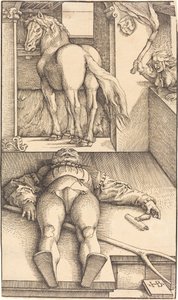 O noivo enfeitiçado de Hans Baldung Grien