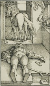 O noivo enfeitiçado de Hans Baldung Grien
