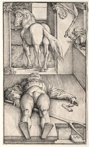 O Noivo Enfeitiçado, 1544. de Hans Baldung Grien