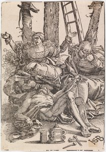 A lamentação de Cristo de Hans Baldung Grien