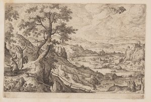 Prato 5, de Paisagens com cenas do Antigo e do Novo Testamento e Metamorfoses de Ovídio