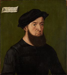 Retrato masculino de Hans Brosamer