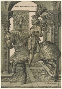 Imperador Maximiliano I de Hans Burgkmair I