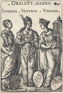 Lucretia, Veturia e Virginia
