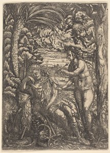 Mercúrio e Vênus de Hans Burgkmair I
