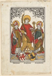 São Valentim, Santo Estêvão e São Maximiliano