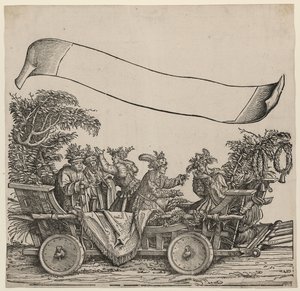 Tolos naturais A procissão triunfal do imperador Maximiliano I, ca 1515