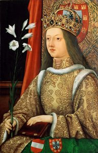 Retrato de Eleanor de Portugal 1434-1467, Imperatriz Sagrada Romana, depois de 1468