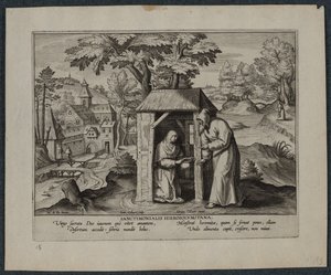 Santo Jerônimo. de Hans Collaert