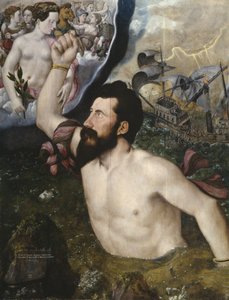 Retrato alegórico de Sir John Luttrell, 1550 (painel)