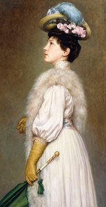 Uma Dama de Branco de Hans Fink