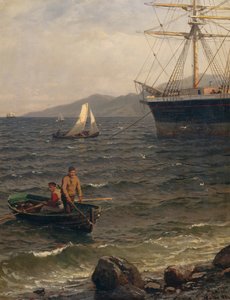 Porto norueguês de Hans Gude