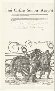 Carro triunfal do Imperador Maximiliano I
Cópias após a carruagem triunfal do Imperador Maximiliano I de Dürer (título da série)
Triumphalis hic Currus Ad Honorem Invictiss. Ac Gloriosissimi Principis D. Maximiliani Caesaris Semper Augusti concinnatus es de Hans Guldenmund