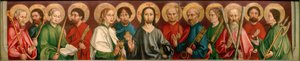 Cristo e os doze apóstolos de Hans Haider