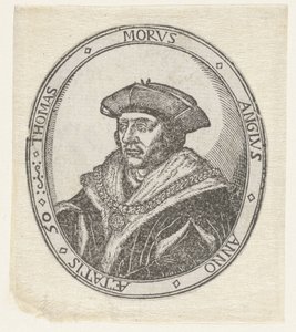 Portret van Thomas More de Hans Holbein (II) (attributed to)