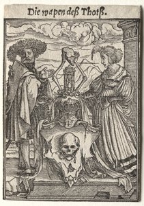 Dança da Morte: O Brasão da Morte de Hans Holbein