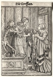 Dança da Morte: A Condessa de Hans Holbein