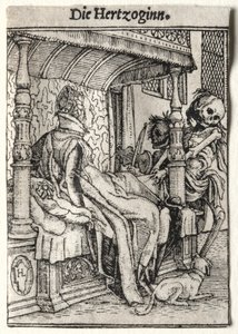 Dança da Morte: A Duquesa de Hans Holbein