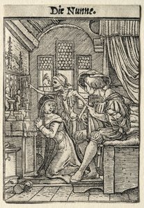 Dança da Morte: A Freira de Hans Holbein