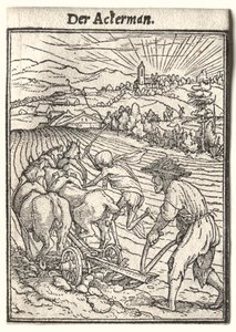 Dança da Morte: O Lavrador de Hans Holbein