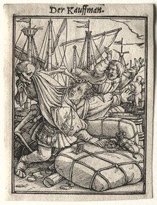 O comerciante. de Hans Holbein