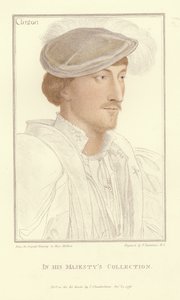 Edward, o senhor Clinton (aquatint) de Hans Holbein der Jüngere