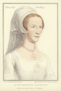 Elizabeth, a senhora Audley (aquatint)