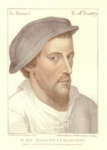 Henry Howard, conde de Surrey (aquatinta) de Hans Holbein der Jüngere