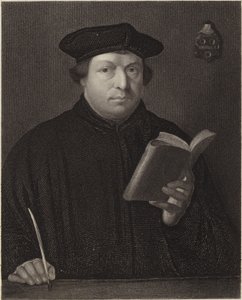 Martinho Lutero de Hans Holbein der Jüngere
