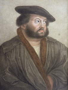 Retrato de Hans Holbein (14978-1543) gravado por Francesco Bartolozzi (1727-1815)