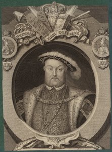 Retrato do rei Henrique VIII da Inglaterra de Hans Holbein der Jüngere