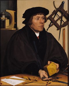 Retrato do arranhão de Nicholas (1487-c.1550) 1528