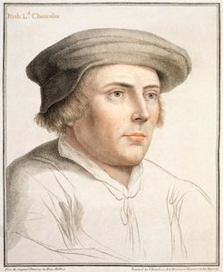 Richard Rich, Primeiro Barão Rico (c.1496-1567) gravado por Francesco Bartolozzi (1727-1815) de Hans Holbein der Jüngere
