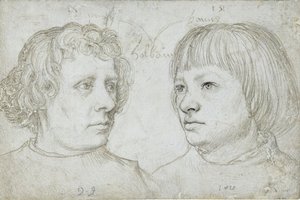 Ambrosius e Hans de Hans Holbein the Elder