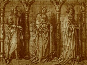 São Willibald, Lucia e Catherine de Hans Holbein the Elder