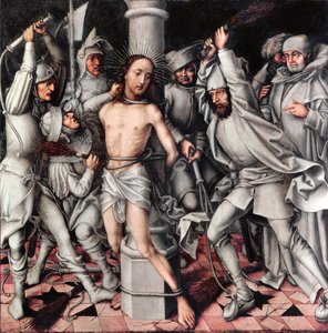A flagelação de Cristo, detalhe de um retábulo, 1496