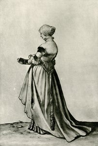 Bourgeoise de Basileia de Hans Holbein der Jüngere