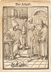 O médico. de Hans Holbein der Jüngere