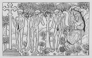 Dança da Morte de Holbein de Hans Holbein der Jüngere