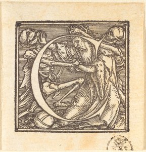 Letra C. de Hans Holbein der Jüngere